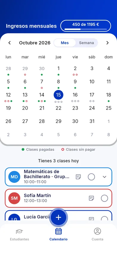 Tu semana de un vistazo