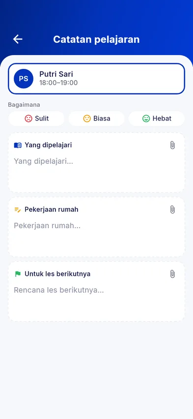 Catatan dan PR