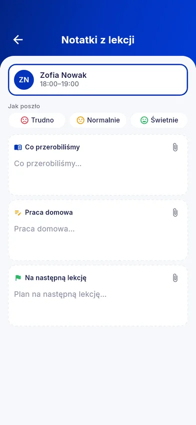 Notatki i prace domowe